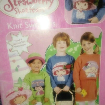 LA Strawberry Shortcake Knit Sweaters Pattern Book - Image 1 of 3