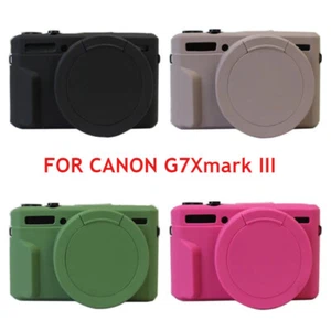 Camera Soft Silicone Skin Case for Canon PowerShot G7X mark III - Bild 1 von 13