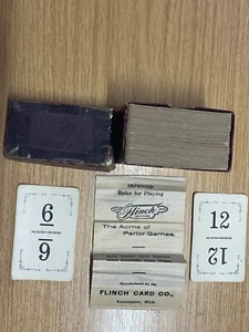 "Vintage Flinch Kartenspiel ""The Acme of Parlor Games" - Picture 1 of 1