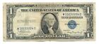 Usa United States Silver Certificate Dollar $1 1935 A F Blue Seal Block Wc Pp D