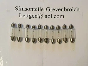 1 x Soffitte 12V /18 Watt  Simson Schwalbe  Oldtimer S8,5/15x41mm - Bild 1 von 1