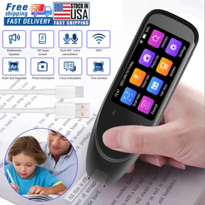 2024 Smart Scan Translation Pen Camera Text Reading 112 Language Translator Pen - Picture 1 of 12