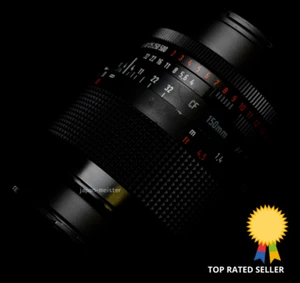 Hasselblad Carl Zeiss Sonnar 150mm F/4 T* CF MF Lens Black From Japan #4032 - Picture 1 of 16