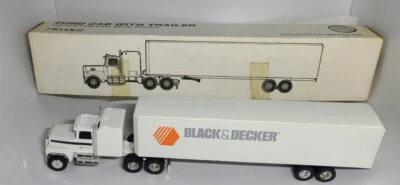 Ertal Black & Decker Ford Cab With Trailer 1/64 Scale Die-Cast Metal Replica Toy - Image 1 of 4