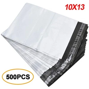500 Poly Mailers 10x13 Shipping Envelopes Self Sealing Packing Mailing Bags - Picture 1 of 4