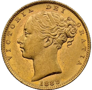 Australia - 1883-S Sovereign - NGC AU58 - SO CLOSE! - Picture 1 of 4