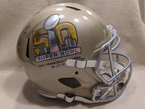 DeMarcus Ware Signed Super Bowl 50 Full Size FS Helmet COA Guaranteed Authentic - Picture 1 of 6