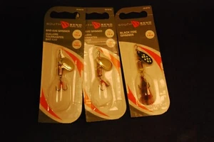 South Bend Black Fire Spinner sortiert 1/8 Oz. Sie erhalten drei! - Bild 1 von 1