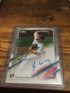 2021 Topps Chrome Kodi Whitley RC Refractor Auto No. RA-KW Cardinals - Picture 1 of 1