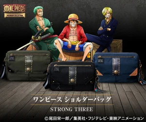 Bolso de Hombro Colección Premium One Piece Fuerte Libre Luffy Ver. Cordura Nylon - Imagen 1 de 23