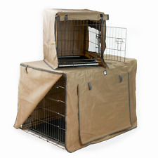 KCT PET CRATE COVERS 26/31/37/42/49 INCH DOG FABRIC CAGE WITH FOLDABLE DOOR