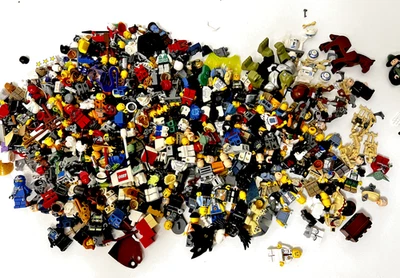  Lego Minifiguren- und Teile & Köpfe Zubehör Konvolut Star Wars* Ninjago* 1,2 KG - Bild 1 von 4