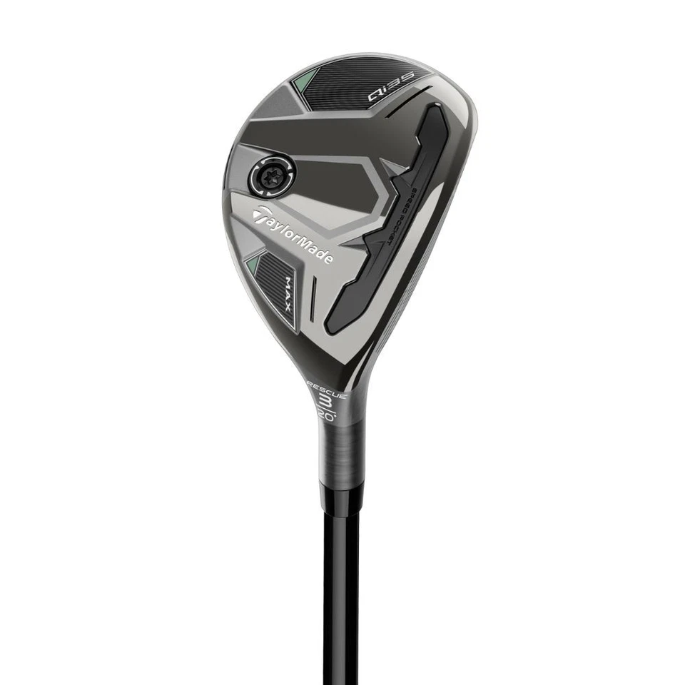 TaylorMade Golf Qi35 MAX Rescue 23* 4H Hybrid Senior Fujikura Air Speeder 5
