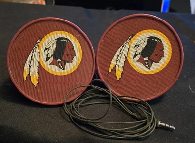 NFL 华盛顿队标志桌面扬声器标准 3.5 毫米耳机插孔 — 第 1/2 张图片