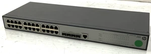 HP Smart-Managed Gigabit Ethernet Switch RJ45 SFP | V1910-24G, JE006A - Picture 1 of 10
