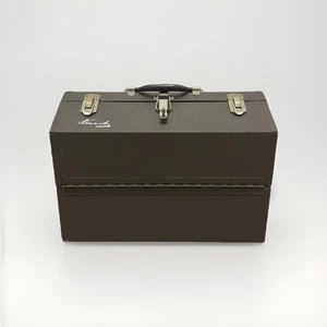 Vintage Kennedy Machinist 1018 Cantilever Metal Tool Box Chest Tackle Plumbing - Picture 1 of 13