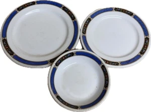 Martinsville IN Home Lawn Mineralquellen Sanatorium Hotel Porzellan Teller & Untertasse - Bild 1 von 10