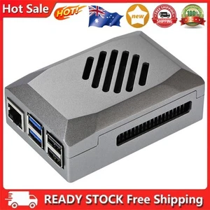 Silver Shadow Case Useful Protective Case Box Protective Case for Raspberry Pi 5 - Afbeelding 1 van 10