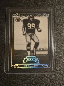 2008 Press Pass Legends #65a Jack Lambert Silver Holofoil Alone #/499 - Picture 1 of 2
