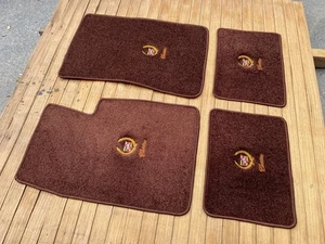 For Cadillac Deville Floor Mats Carpet brown 4 piece 1965-70 - Bild 1 von 4
