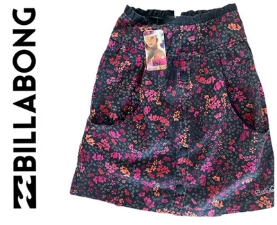 НОВЫЙ С ЯРЛЫКАМИ BILLABONG ВЫСОКАЯ ТАЛИЯ МИНИАТЮРНАЯ ЮБКА РАЗМЕР 8 (МАЛЕНЬКИЙ) ЦВЕТОЧНЫЙ - Изображение 1 из 4