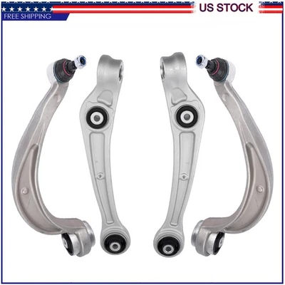 4x Brazos de control inferiores delanteros Kit de rótula para Audi A6 A7 Quattro RS7 S6 S7 LR Foto 1 de 4