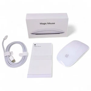Apple Magic Mouse 2 A1657 Blanco Inalámbrico Bluetooth con Cable de Carga Caja de Inserción - Imagen 1 de 8