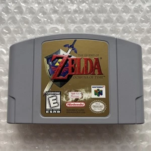 The Legend of Zelda: Ocarina of Time Nintendo 64 Not for Resale N64 NFR - Imagen 1 de 8