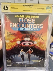 Marvel CBCS ENCUENTROS CERCANOS DEL TERCER TIPO CÓMIC FIRMADO RICHARD DREYFUSS - Imagen 1 de 6