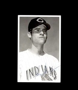 Ray Lamb Signed Photo Postcard Cleveland Indians Autograph - Picture 1 of 2