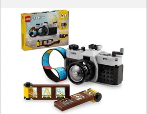 Amazing LEGO Creator 3 in 1 Retro Camera Toy 31147 Camera And Media Lovers - Picture 1 of 5