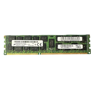 Memoria de servidor Micron 16 GB 2RX4 PC3-12800R-11-13-E2 MT36JSF2G72PZ-1G6E1FE - Imagen 1 de 3