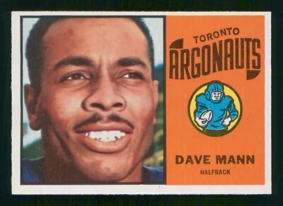 DAVE MANN 1964 TOPPS CFL 64 NO 69 NRMINT+    75639 - Image 1 of 2