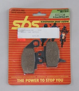 SBS high performance BRAKE PAD SET FOR 1987-1990 KAWASAKI KLR650 602SM, N-531 - Picture 1 of 2