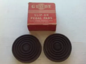Globe New Brake & Clutch Pedal Pads FORD LINCLON, MERCURY Studebaker 1934-46 - Foto 1 di 5