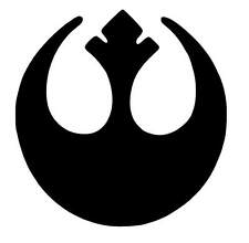 Autocollant vinyle symbole Star Wars Rogue One Squadron