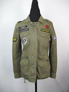 Velvet By Graham & Spencer Damen Army Jacke mit Patches Gr. S (JJ) - Bild 1 von 10
