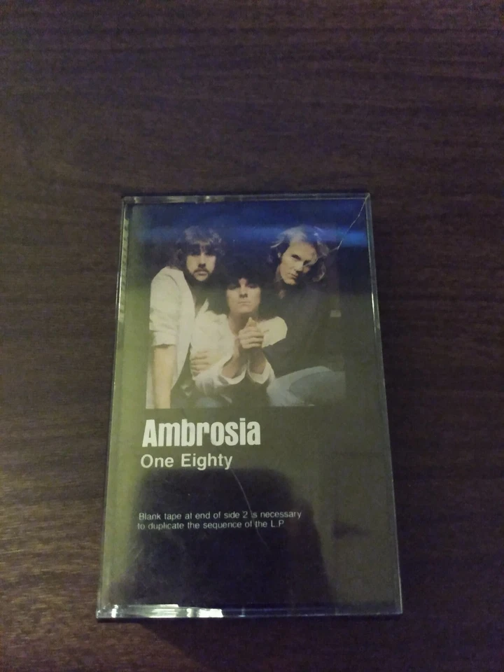 Ambrosia, One Eighty, Cassette Tape, 1980 WB M5 3368, Used. Foto 1 de 3