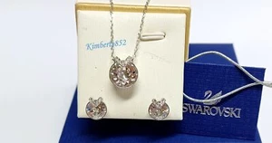 Swarovski Bella V Set -Pendant/Earrings RHS Clear Crystal Authentic NEW 5299319 - Picture 1 of 11