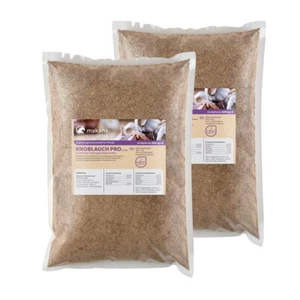 Makana Knoblauch PRO Pulver mit Bierhefe und Leinkuchen für Tiere, 2 x 1,5 kg - Bild 1 von 2