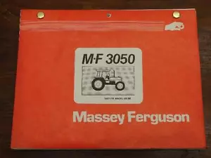 Original Massey Ferguson MF 3050 Tractor Parts Manual Book 1637170M5 - Picture 1 of 1