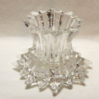 Partylite P7378 Aurora 24% Lead Crystal Candle Holder