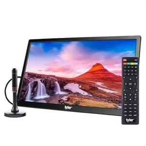 Tyler 13" Portable TV LCD Battery Powered Wireless Capa. HD-TV, HDMI, SD, RCA AC - Picture 1 of 1