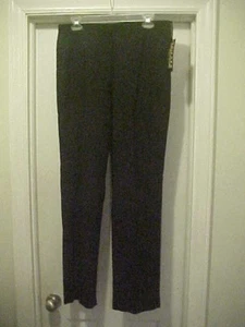 Pantalones de vestir para mujer talla 14 negros lisos uniforme John Paul Richard nuevos con etiquetas venta al por menor $40 - Imagen 1 de 7
