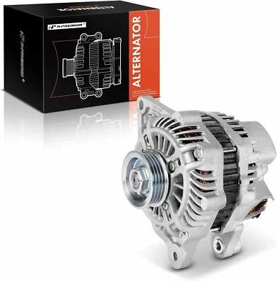 Alternador para Smart Fortwo 2008-2016 1,0 L 12 V 90A polea de 4 arboledas en el sentido de las agujas del reloj Foto 1 de 4