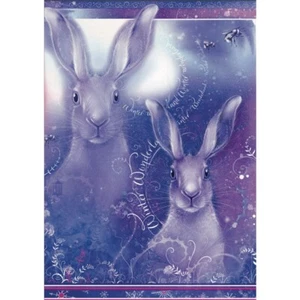 Winter Wonderland A4 Rice Papers - 6 sheets, 3 designs - Pink Ink Designs - Picture 1 of 4