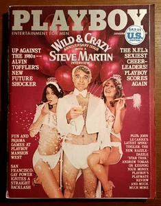 Playboy: January 1980 - US Magazine - Steve Martin, Star Trek, Gig Gangel - Picture 1 of 8