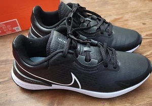 New Nike React Infinity Pro 2 Spikeless Golf Shoes Men's 8.5 Black DJ5593-015 - Picture 1 of 5