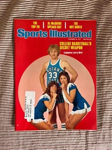 Sports Illustrated November 28, 1977 Larry Bird 1st Cover - Picture 1 of 6