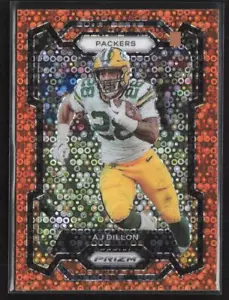 2023 Panini Prizm #106 AJ Dillon Disco - Picture 1 of 2